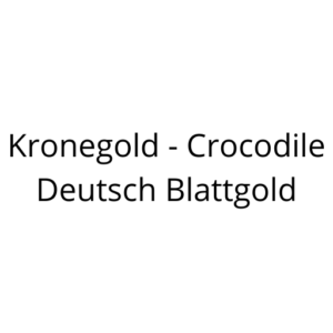 Kronegold Crocodile Deutsch Blattgold